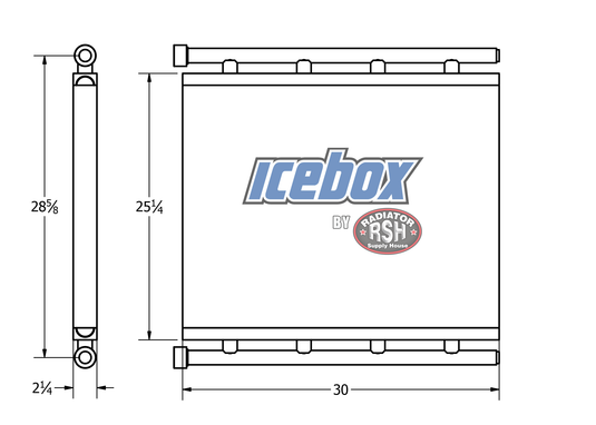 Diamond 210 Yarder Oil Cooler