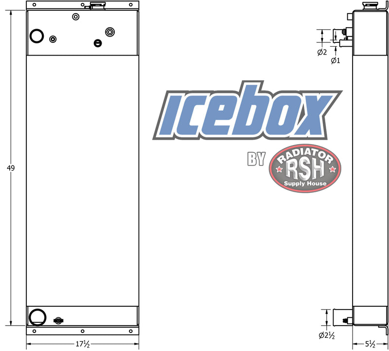 Load image into Gallery viewer, Madill 1250T Radiator # 950467

