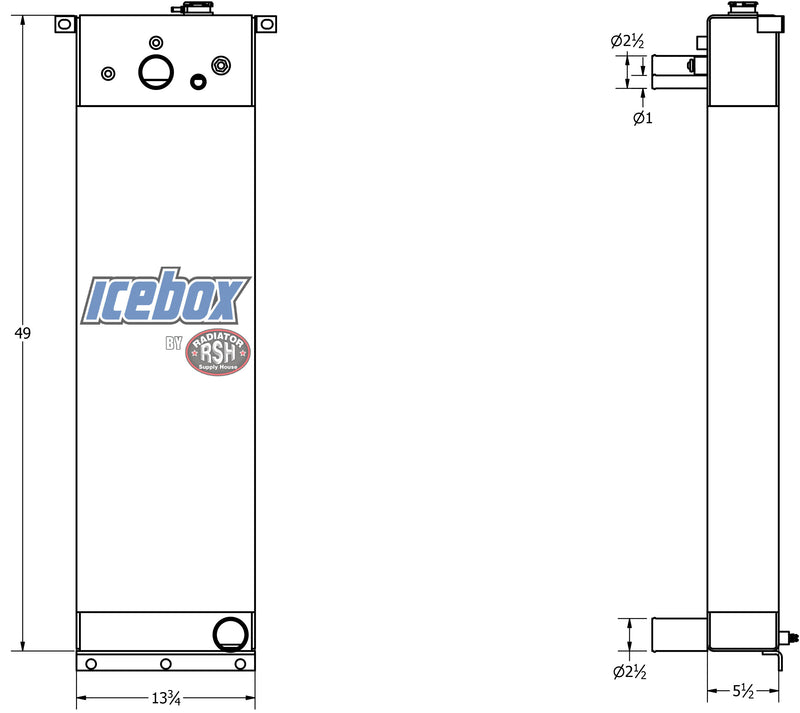 Load image into Gallery viewer, Madill 4000, Log Loader Radiator # 950471
