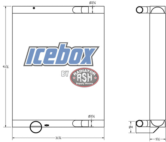 Morbark Grinder Radiator