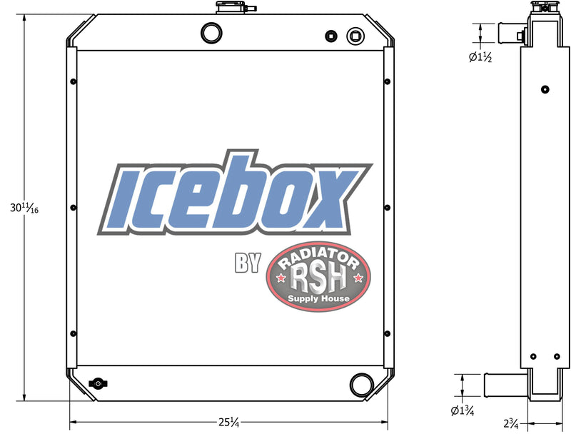 Load image into Gallery viewer, Bandit 15XP, Chipper Radiator # 950474
