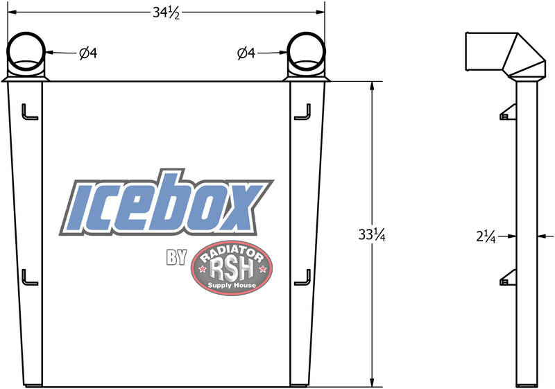 Load image into Gallery viewer, Pierce Fire Truck Charge Air Cooler # 950497
