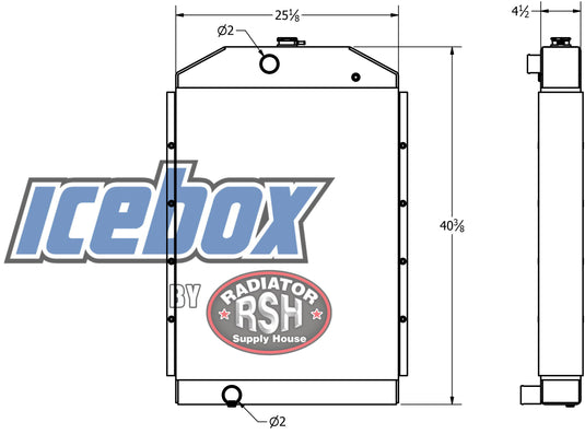 Cummins Power Unit Radiator