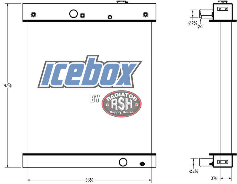 Load image into Gallery viewer, Cummins 855 Pump Engine Radiator # 990022
