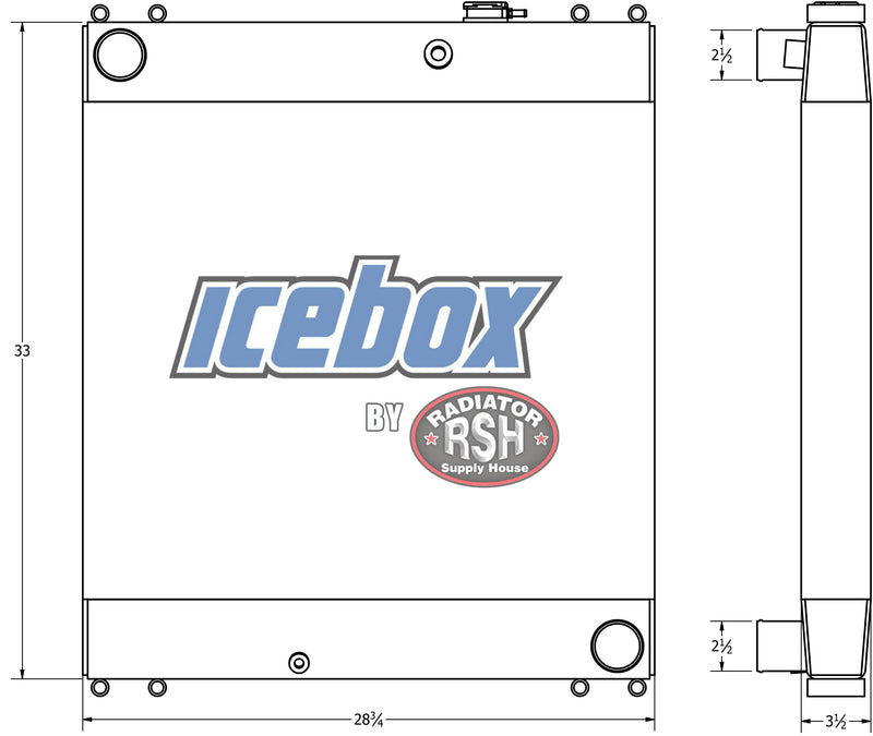 Load image into Gallery viewer, SDMO Genset Radiator # 990132
