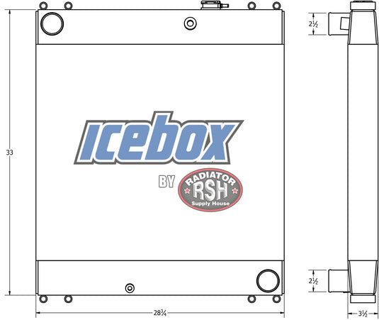 SDMO Genset Radiator