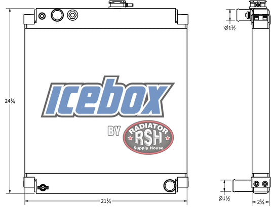 JR Sonata Generator Radiator # 990171
