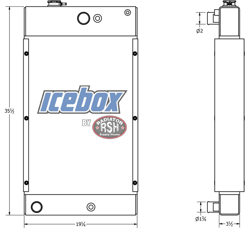 Load image into Gallery viewer, Generator MMG0451F4-05 Radiator # 990176
