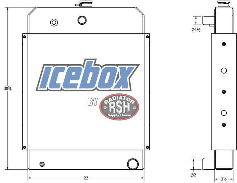 Load image into Gallery viewer, Kohler Generator Radiator # 990205
