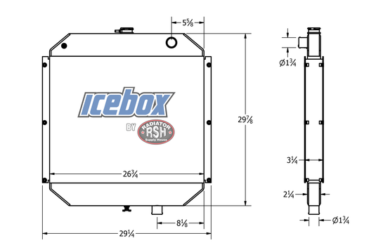 Onan Genset Radiator