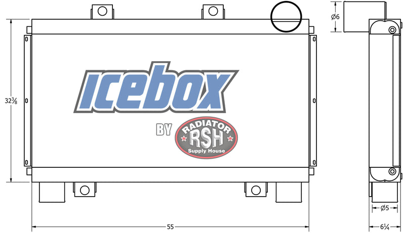 Load image into Gallery viewer, Frac Cube Oil Cooler # 990240
