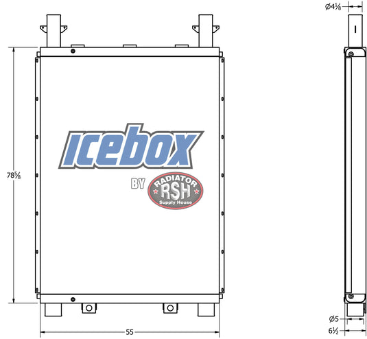 Frac Cube Oil Cooler