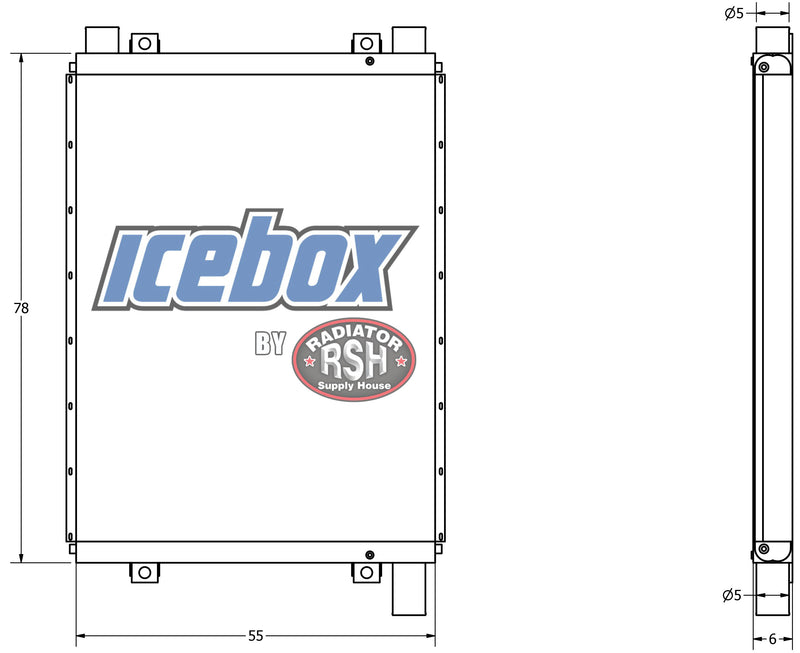 Load image into Gallery viewer, Frac Cube Oil Cooler # 990245
