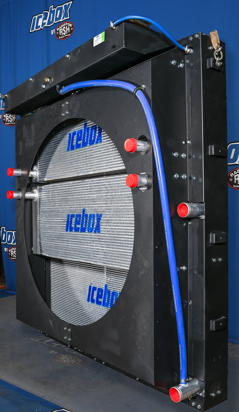 Load image into Gallery viewer, Hyundai / Doosan 451KW Radiator # 990249
