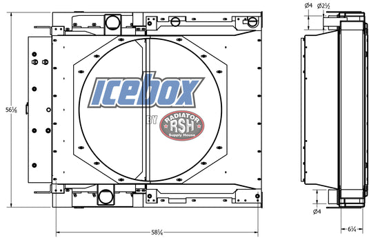 Serva Blender Cooling Package