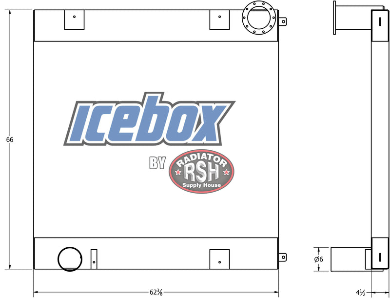 Load image into Gallery viewer, Platinum Interflow Pumps Charge Air Cooler # 990299
