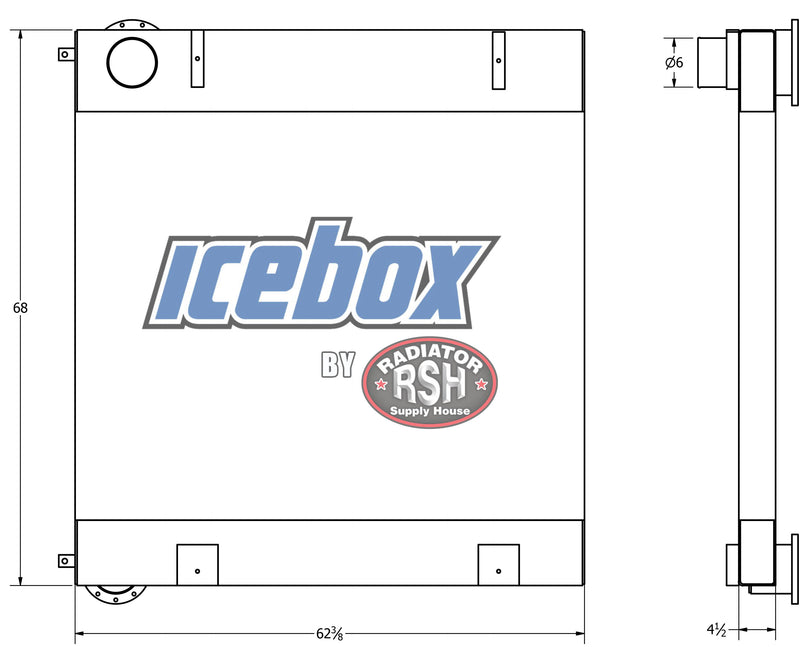 Load image into Gallery viewer, Platinum Interflow Pumps Charge Air Cooler # 990300
