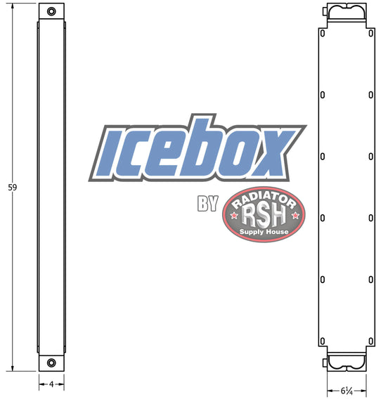 UEM Frac Pump Cube Oil Cooler