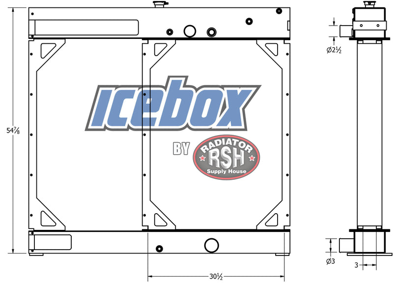 Load image into Gallery viewer, Detroit Diesel 60 Series 600HP Radiator # 990306
