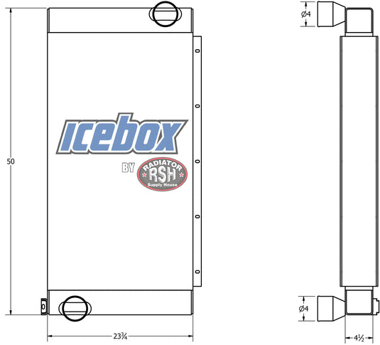 Detroit Diesel 60 Series 600HP Charge Air Cooler