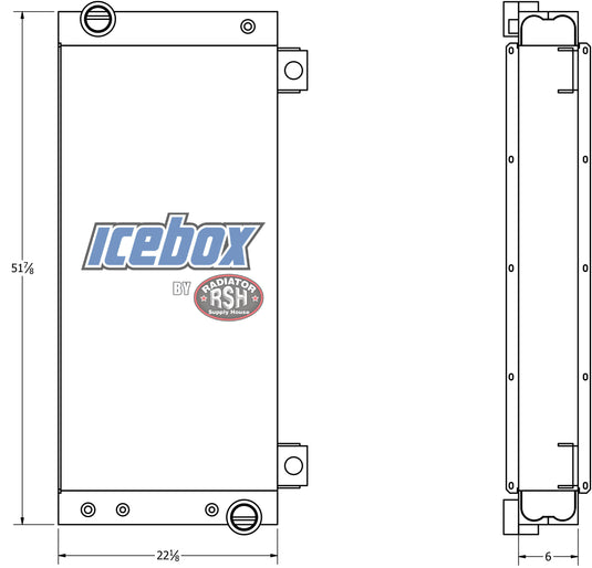 Frac Power End Oil Cooler