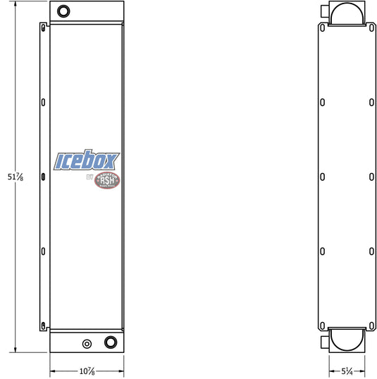 Frac Cube Oil Cooler