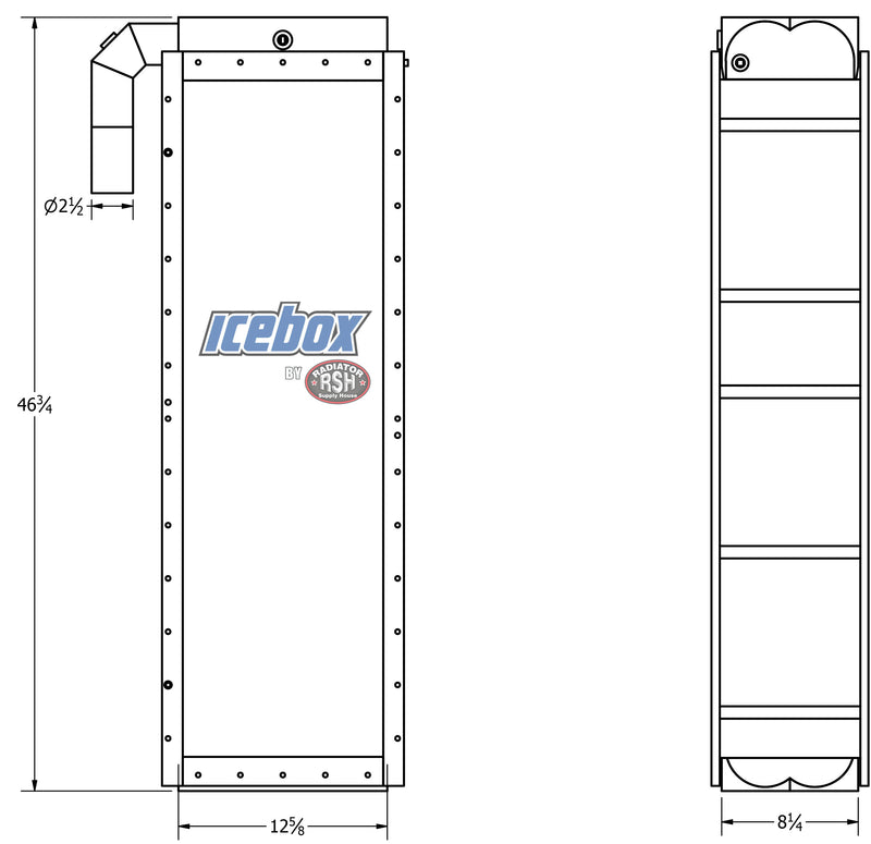Load image into Gallery viewer, MTU 1750 KW Standby Genset Aftercooler # 990316

