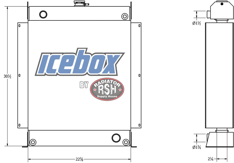 Load image into Gallery viewer, Olympian Generator / Genset Radiator # 990332
