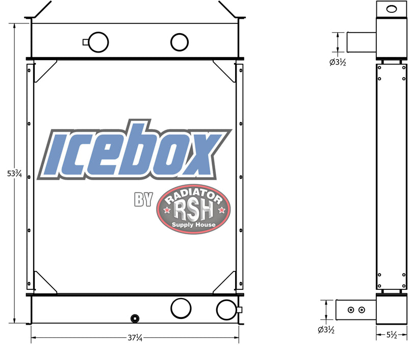 Load image into Gallery viewer, Cummins 300KW, QSM11-G2 Radiator # 990413
