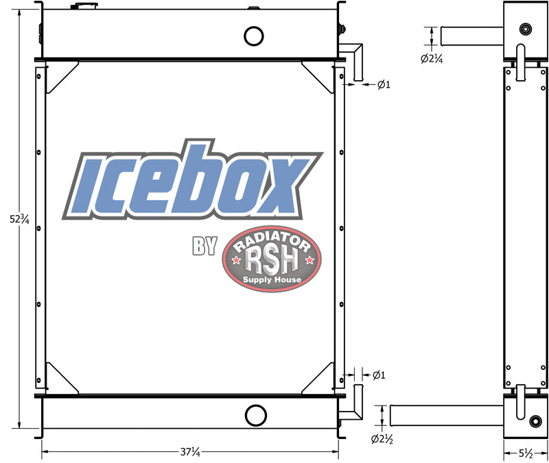 Load image into Gallery viewer, Cummins 300KW, QSM11-G2 Radiator # 990439
