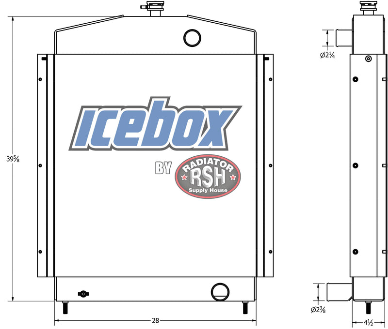 Load image into Gallery viewer, Onan Radiator # 990504
