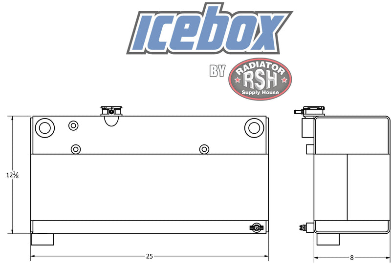 Load image into Gallery viewer, Cummins V504 Diesel Fire Pump Radiator # 990541
