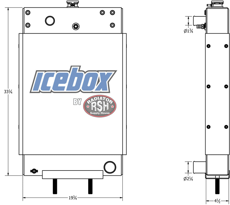Load image into Gallery viewer, Cummins 4BT3.9-P110, 4B3.9 Radiator # 990543

