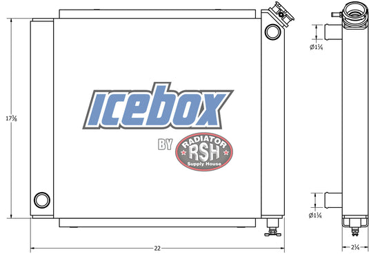 Genset 20kW Radiator # 990549