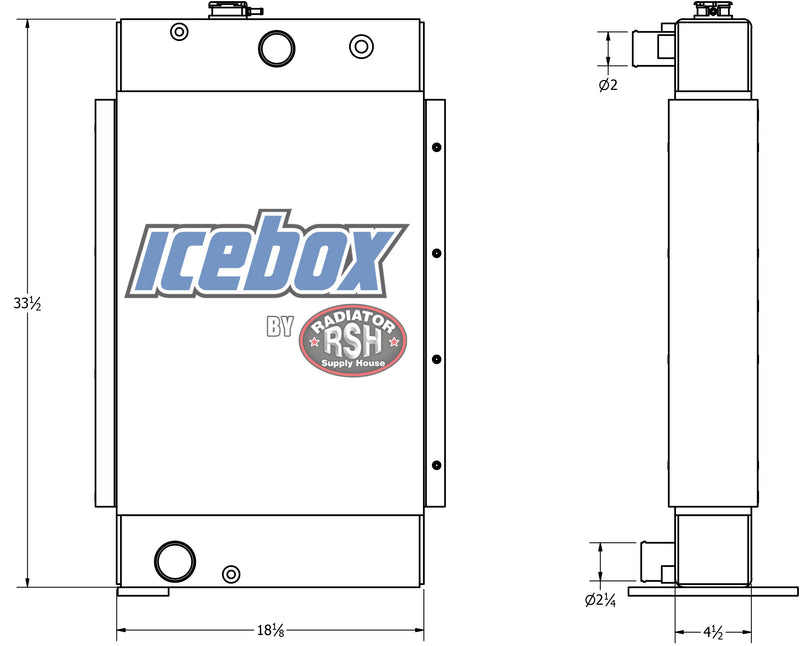 Isuzu 4JJ1X Radiator # 990559 – Radiator Supply House