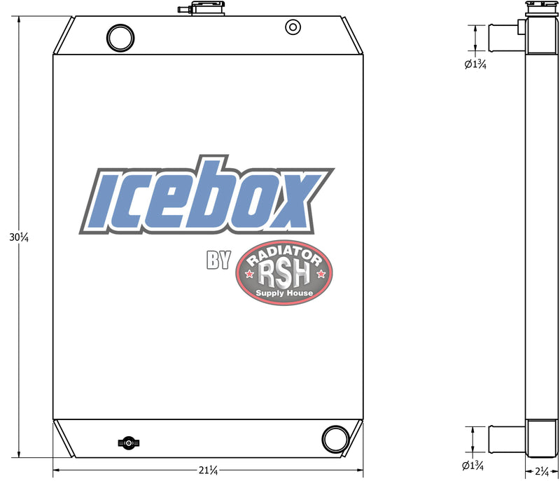 Load image into Gallery viewer, Case / IH Stationary Engine Radiator # 990570
