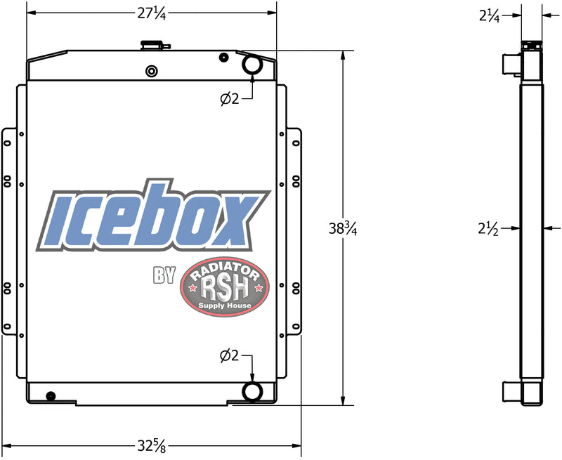 Load image into Gallery viewer, Generac Gen-Set, Generator Radiator # 990662
