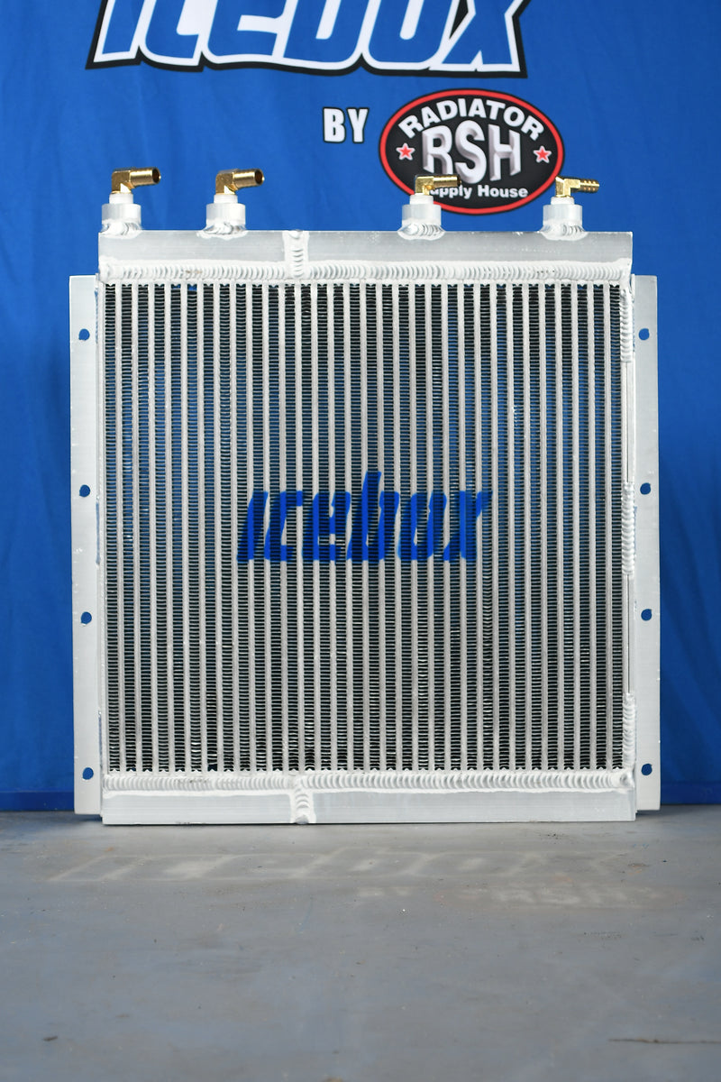 Load image into Gallery viewer, Case 580 Super E, 580 SE Oil Cooler # 845283
