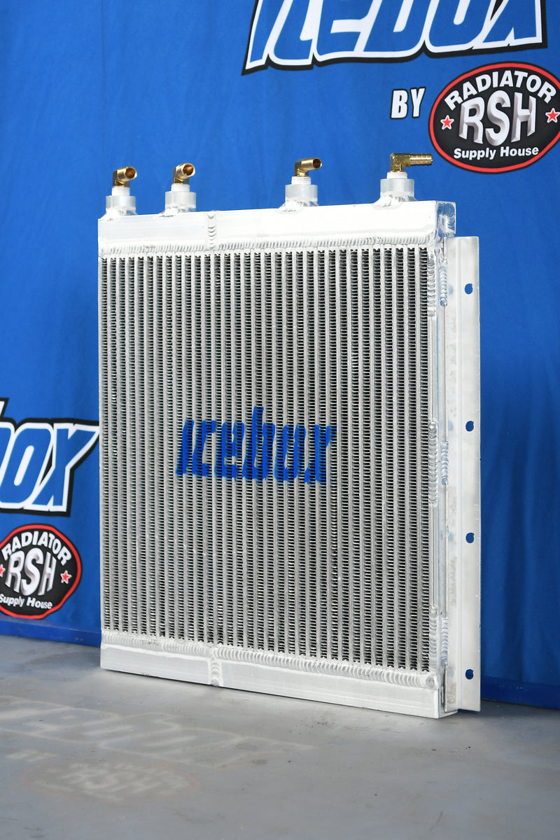Load image into Gallery viewer, Case 580 Super E, 580 SE Oil Cooler # 845283
