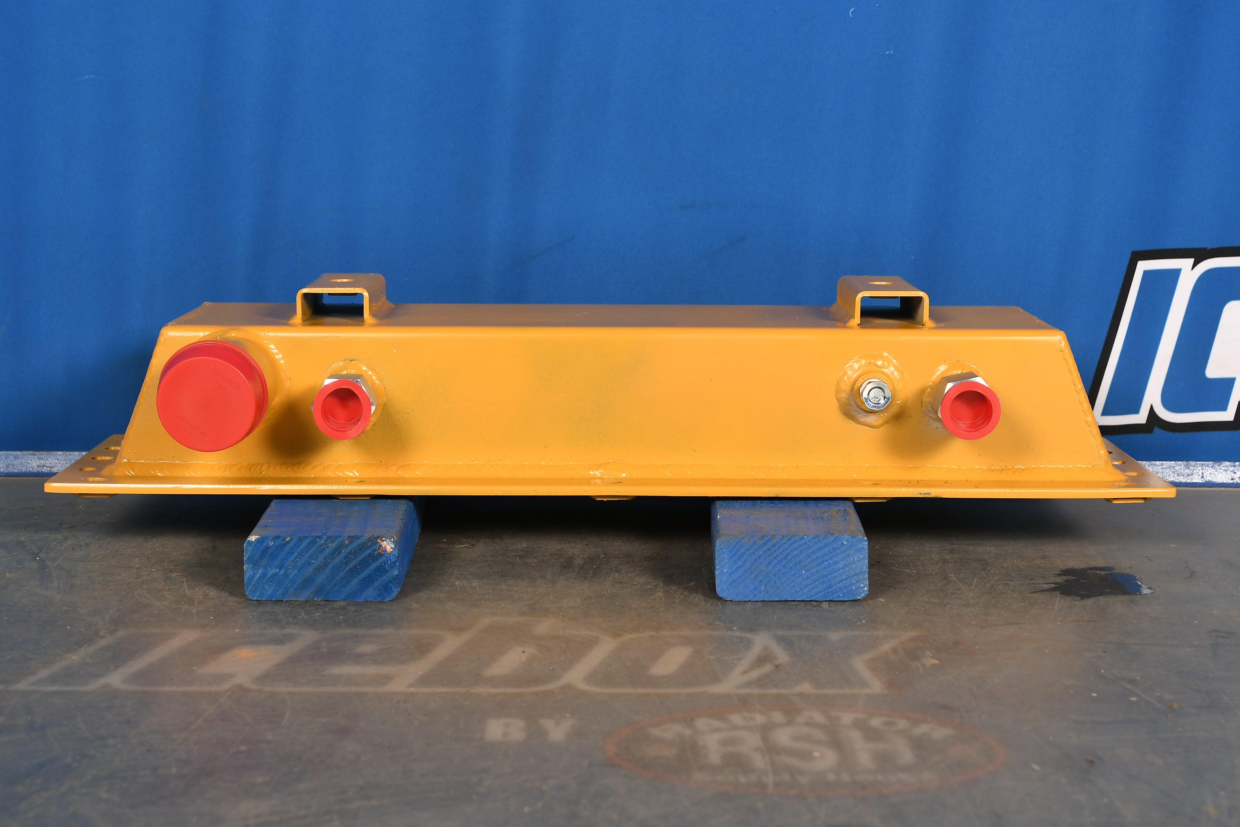 Caterpillar D3B,D3C,D4H Bottom Tank # 865083 – Radiator Supply House