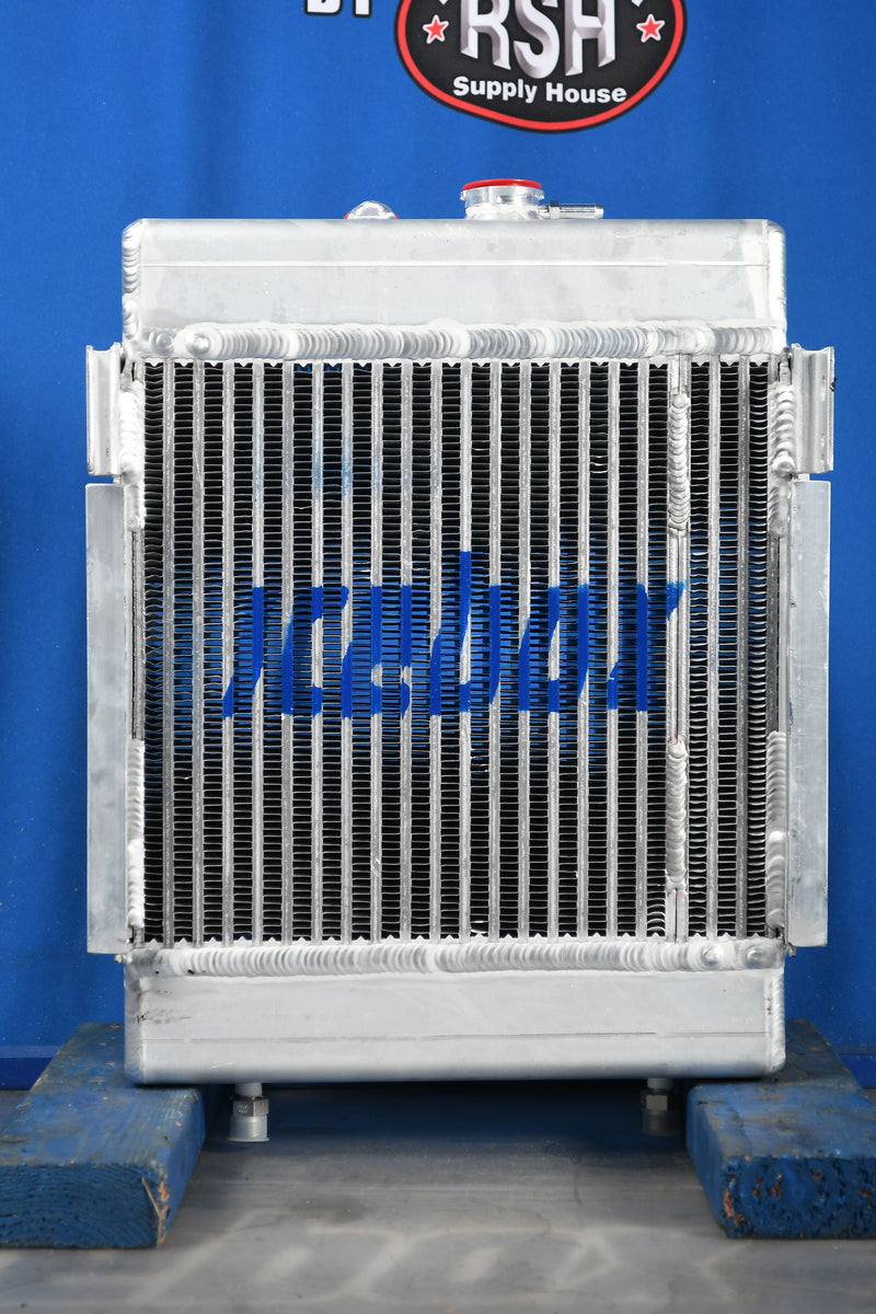 Load image into Gallery viewer, John Deere 425, 445, 455 Radiator # 870489
