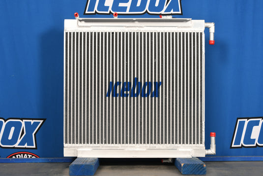 John Deere 410C Oil Cooler