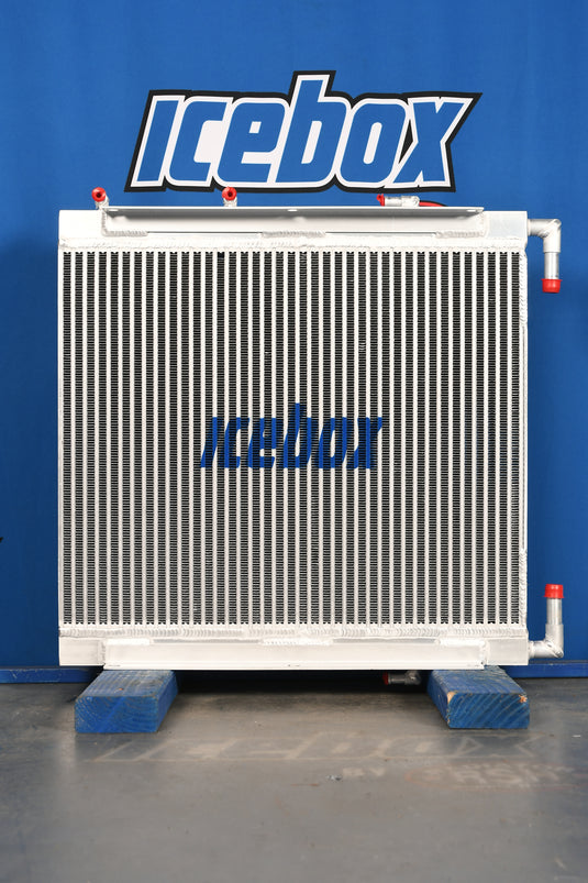 John Deere 410C Oil Cooler