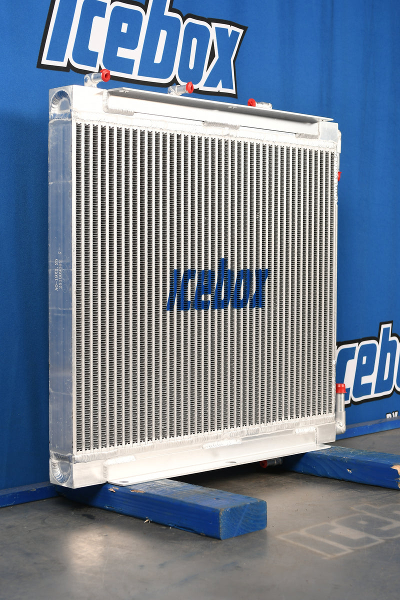 Load image into Gallery viewer, John Deere 410C Oil Cooler # 870256
