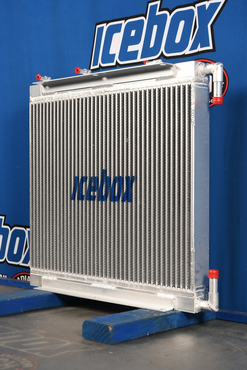 Load image into Gallery viewer, John Deere 410C Oil Cooler # 870256
