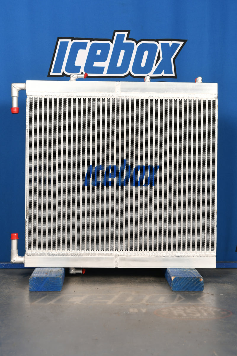 Load image into Gallery viewer, John Deere 410C Oil Cooler # 870256
