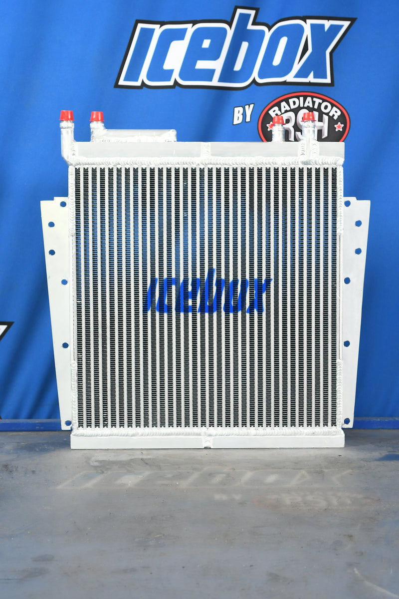 Load image into Gallery viewer, Case 580,580K,580K-1,580-111,580 Su Oil Cooler # 845193
