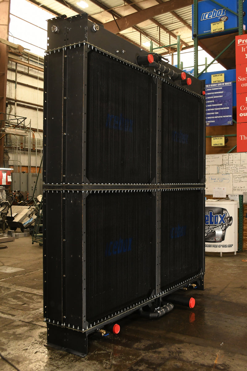 Load image into Gallery viewer, Cummins QSK 60 Radiator # 990186
