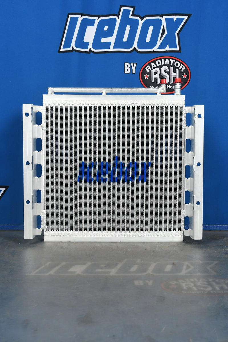 Load image into Gallery viewer, Case 580K, 580SK AC Condenser # 845287
