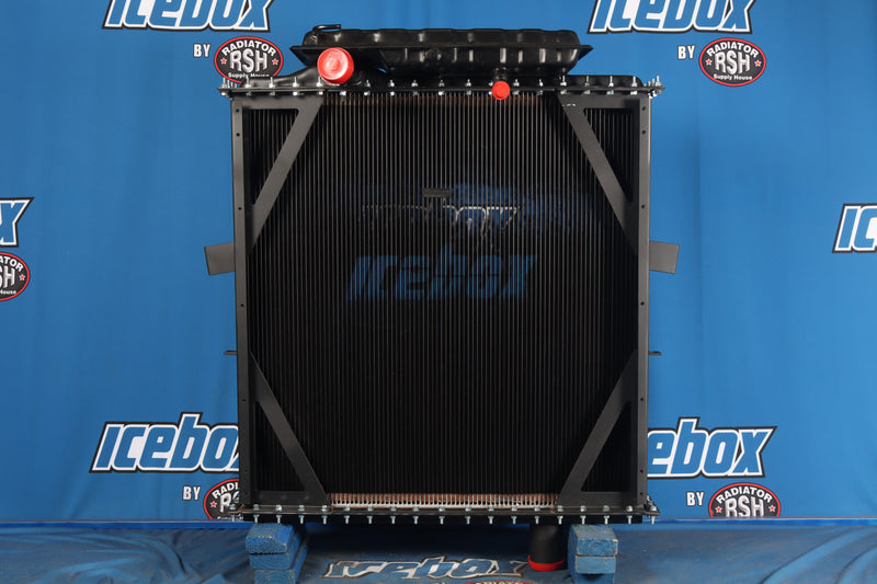 Load image into Gallery viewer, Peterbilt 357, 375, 378, 379 Radiator # 606017
